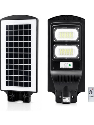 Go İthalat 200W - 6500K Solar - Güneş Enerjili Sokak Lambası - Armatür Sensörlü Bahçe-Balkon-Sokak ARS-348965 (5468)