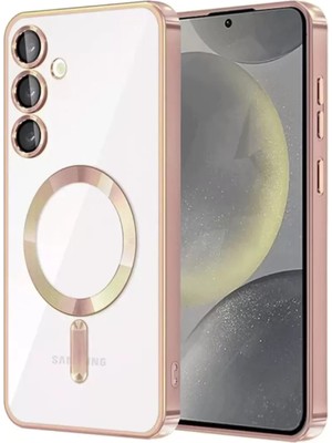 Aslanoğlu Store Newface Samsung Galaxy A56 Kross Magneticsafe Kapak - Rose