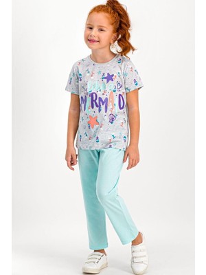 RolyPoly Roly Poly 1743 Kısa Kol Kız Çocuk Pijama Takımı