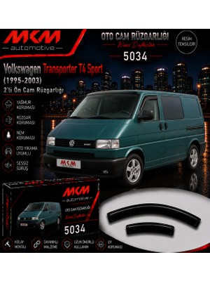 Mkm Volkswagen Transporter T4 Sport (1995-2003) Uyumlu 2'li Ön Cam Rüzgarlığı Takımı