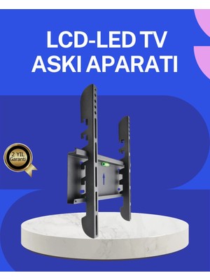 Uslucan Alışveriş 32” LED Tv Askı Aparatı Güçlü Taşıma Kapasitesi 2 Yıl Garantili