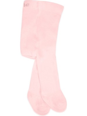 Kaufhier Tekli Düz Külotlu Çorap 50104 Pembe