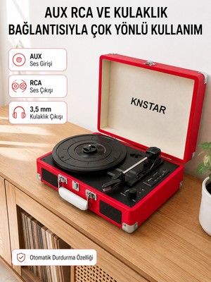 Toptan Bulurum Şarj Edilebilir Taşınabilir Pikap 1800 Mah Dahili Pil Bluetooth ve Çoklu Bağlantı Seçenekli