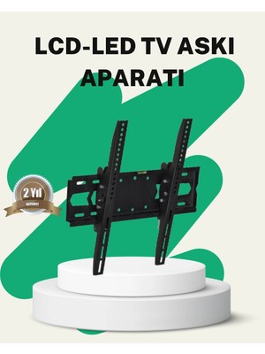 Uslucan Alışveriş 32 Inç Tv Duvar Askı Braketi Stabil Güvenli Montaj Çelik Gövde