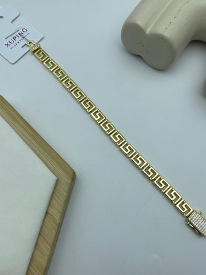 Biju Yılmaz Antik Desenli Xuping Gold Bileklik 26XPB114