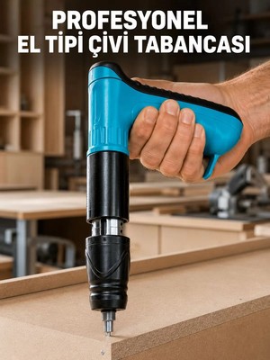 Ankaverse Profesyonel Manuel El Tipi Çivi Tabancası Ahşap Döşeme Montaj Aleti