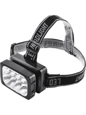 Ankaverse 12 Ledli Güçlü Şarjlı Kafa Lambası WT-064