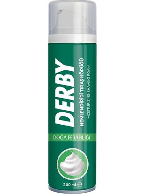 Derby Traş Köpük 200ML Doğa Ferahlığı - 12'li Paket