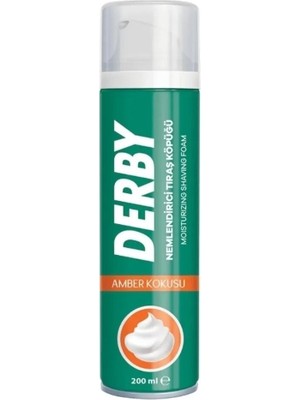 Derby Traş Köpük 200ML Amber Kokusu - 12'li Paket