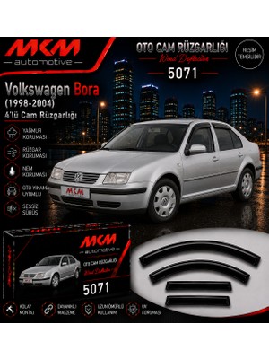 Mkm Volkswagen Bora (1998-2004) Uyumlu 4'lü Cam Rüzgarlığı Takımı