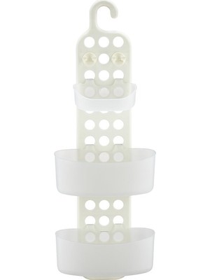 Qlux Ideas Qlux L-00791 Ayarlanabilir Raflı Banyo Askısı 3 Katlı - 6'li Paket