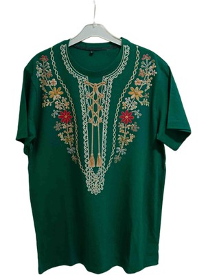 Ervo Reklam Özel Tasarım T-Shirt Nakış Görünümlü Dtf Baskı T-Shirt