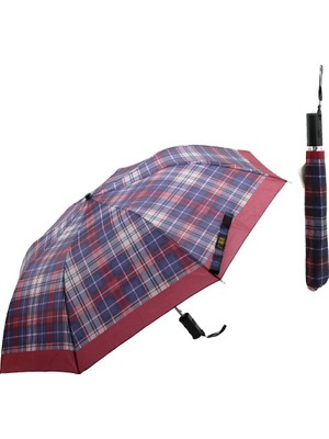 Skybelt Sky-07 Renkli Desenli Şemsiye Chery Bayan Siyah Sap Yarı Otomatik - 12'li Paket