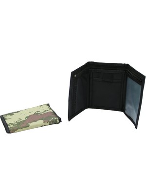 Mkm Man Mkm ASK-101 Asker Cüzdan 1.seri 02-90-07 Cırtlı Sade Kamuflaj Desen - 12'li Paket
