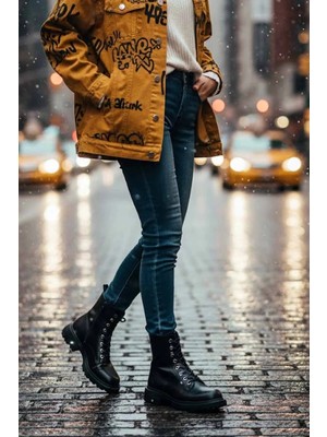U.S. Polo Assn. U.s. Polo Assn Kadın Bot Siyah -Elena