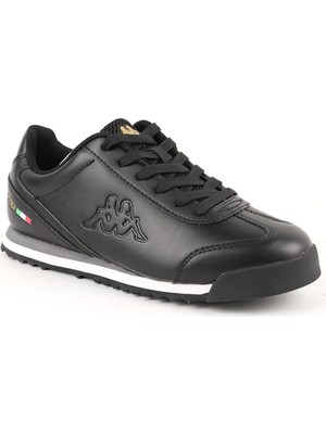 Kadın Spor Ayakkabı Siyah Klasik Retro Bağcıklı Günlük Sneaker KAPPA-2072