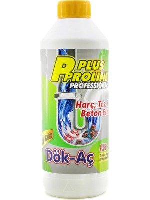 Plus Proline Plus Prolıne Dök-Aç Sıvı Lavabo Açar 1.000GR Beton Kum - 12'li Paket