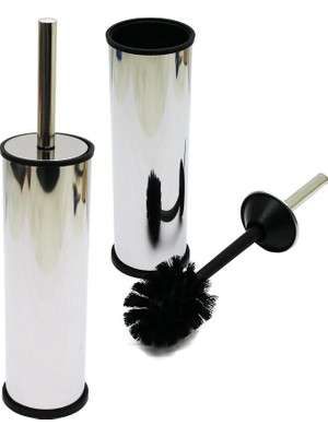 tp Buğz Mikro-1  Eko Metal  Klozet Wc Fırça Seti Düz Kapak BX40