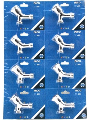 KRT Ibico K13-071 Alfa Musluk Çamaşır Vakumlu Ambalaj - 8'li Paket