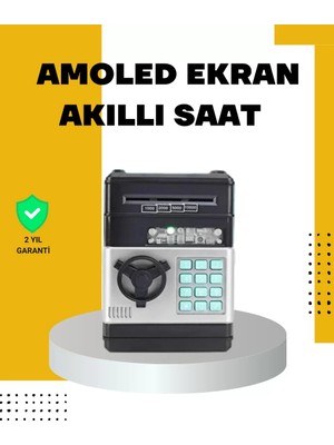 Uslucan Alışveriş Çocuklar Için Şifreli Atm Kasa Para Yutan Kumbara