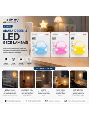 Ulbay Gc-10 Ulbay Gece Lambası 0.1W Araba - 10'li Paket