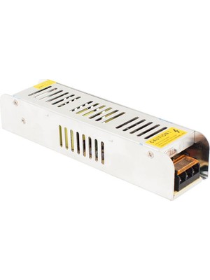 Powermaster PM-13035 12V 10A Slim Metal Kasa Şerit LED ve Güvenlik Kamerası Trafo Güç Kaynağı