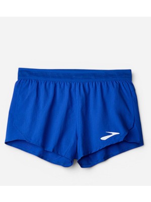 Brooks Elite 2" Split Short Kadın Mavi Şort 221714424