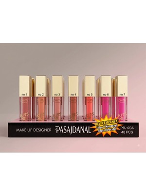 pasajdanal Kiss Me Shine Ruj Büyük 1'den 7'e Kadar 170A
