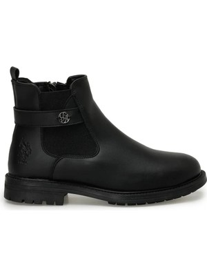 U.S. Polo Assn. A10146877412010 101468774 Bloze 3pr Kadın Bot Siyah
