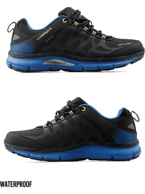 Lumberjack 100420726 Siyah Mavi Ursa 9pr Siyah-Mavi Waterproof