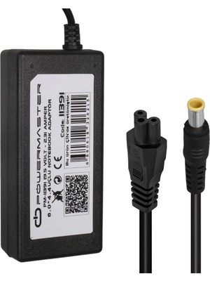 Powermaster PM-11391 19.5 Volt 2.31 Amper 6.0×4.4 Uçlu Notebook Adaptörü