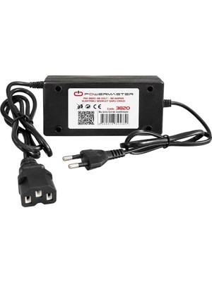Powermaster PM-3820 48 Volt - 38 Amper Elektrikli Bisiklet Şarj Cihazı