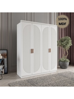 Comiet Soho 4 Kapak Mdf Gardırop