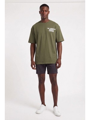 Blow Up Future Gen Fortunel Haki Oversize Erkek T-Shirt 141334