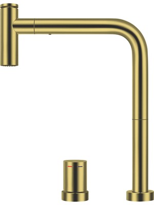 Crauf Lusso Pro 4030 Pvd Altın Mutfak Bataryası
