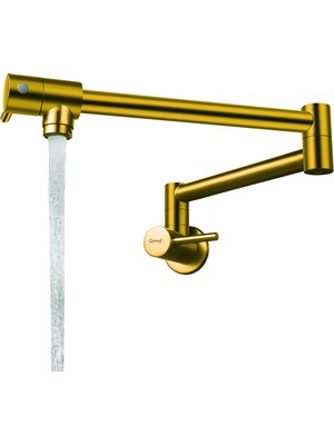 Crauf Acrobat 4010 Pvd Altın Mutfak Bataryası