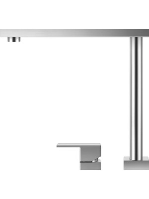 Crauf Vertice Lift 4050 Krom Mutfak Bataryası
