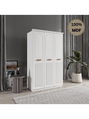 Comiet Pera 3 Kapak Mdf Gardırop