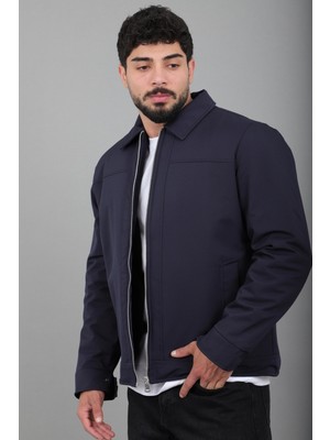 Stil Kombin Içi Kürklü Yakalı Orta Kışlık Mont Pldp 3033-M_50511