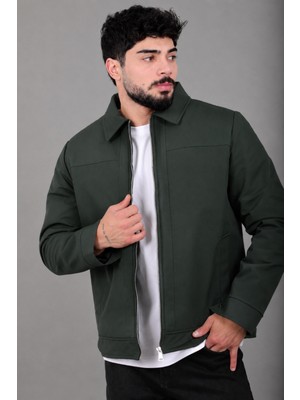 Stil Kombin Içi Kürklü Yakalı Orta Kışlık Mont Pldp 3033-M_50511
