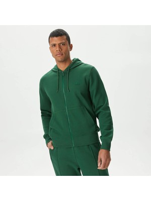 Lacoste Erkek Regular Fit Yeşil Sweatshirt