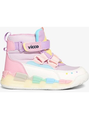 Vicco 946.F24K.426 Beyaz Rahat Hafif Kız Çocuk Bot