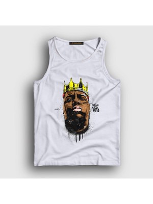 Presmono Unisex Beyaz Crown The Notorious BIG Atlet