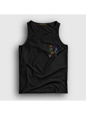 Presmono Unisex Siyah Here Astroworld Travis Scott Atlet