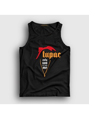 Presmono Unisex Siyah Judge Tupac Shakur Atlet