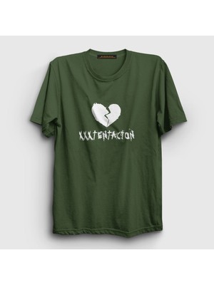 Presmono Unisex Haki Broken Heart XXXTentacion T-Shirt