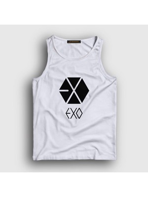 Presmono Unisex Beyaz Logo Exo Atlet