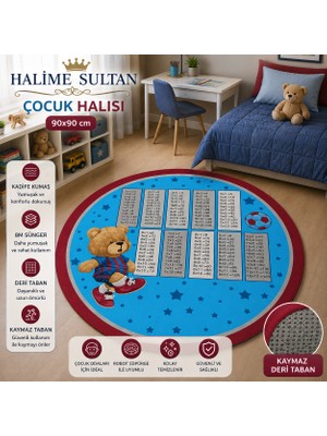 Halime Sultan  Çocuk Halısı 90X90