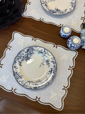 Denef Home Classy - Amerikan Servis Delik Işi Krem - 35X50 cm 1 Adet