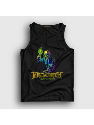 Presmono Unisex Siyah Rust In Peace Megadeth Atlet